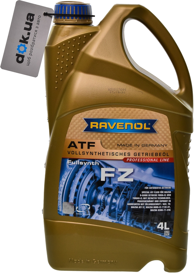 

Трансмиссионное масло Ravenol FZ синтетическое 1211130004