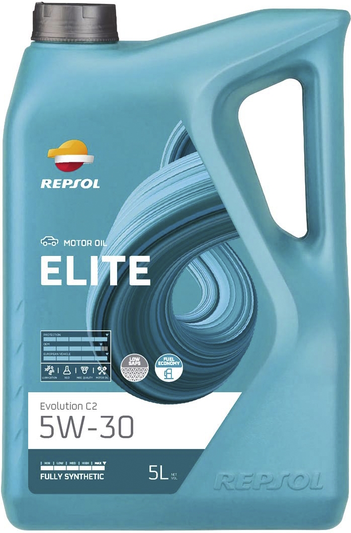 

Моторное масло Repsol Elite Evolution C2 5W-30 синтетическое RPP0052IFB