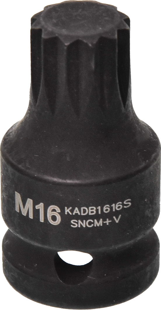 

Торцевая головка с битой Toptul KADB1616S M16 1/2"