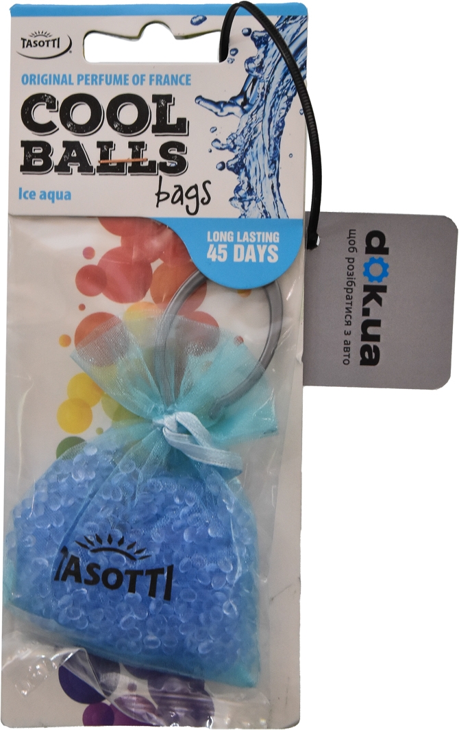 

Ароматизатор Tasotti Cool Balls Iced Aqua 47292