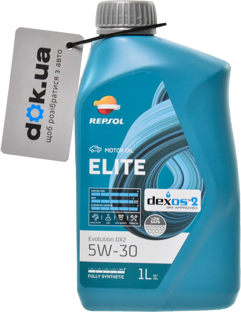 

Моторное масло Repsol Elite Evolution DX2 5W-30 синтетическое RPP0050IHA