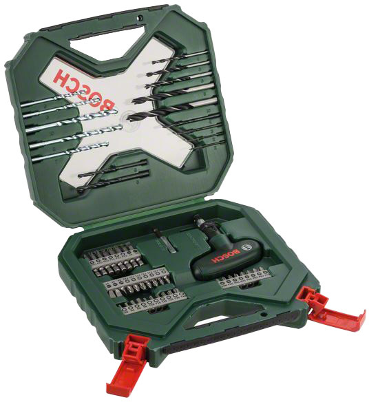 

Набор сверл Bosch 2607019324 спиральных по металлу, бетону и дереву 1.5-8 мм 19 шт.