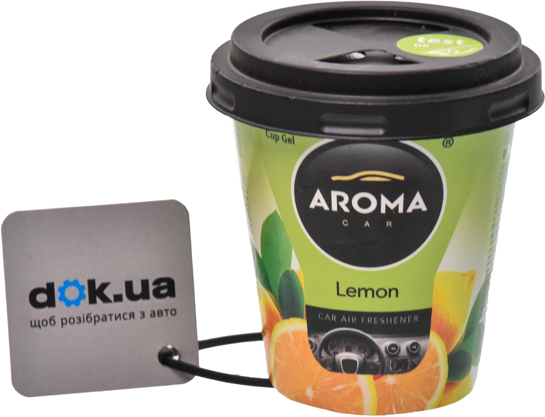 

Ароматизатор Aroma Car Cup Gel Lemon 130 92875