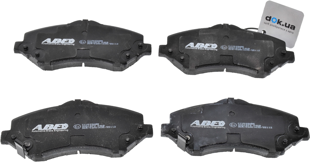

Abe C1Y029ABE Тормозные колодки