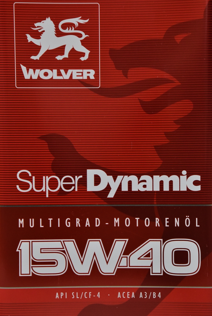 

Моторное масло Wolver Super Dynamic 15W-40 4260360941153