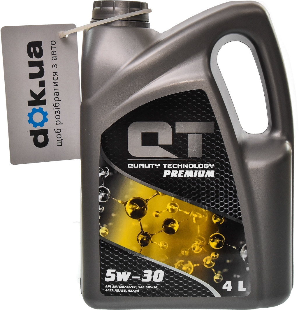 

Моторное масло QT Premium 5W-30 синтетическое QT1405304