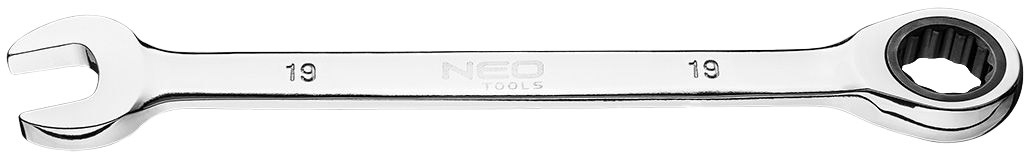 

Ключ комбинированный трещоточный Neo Tools 09-068 I-образный 19 мм