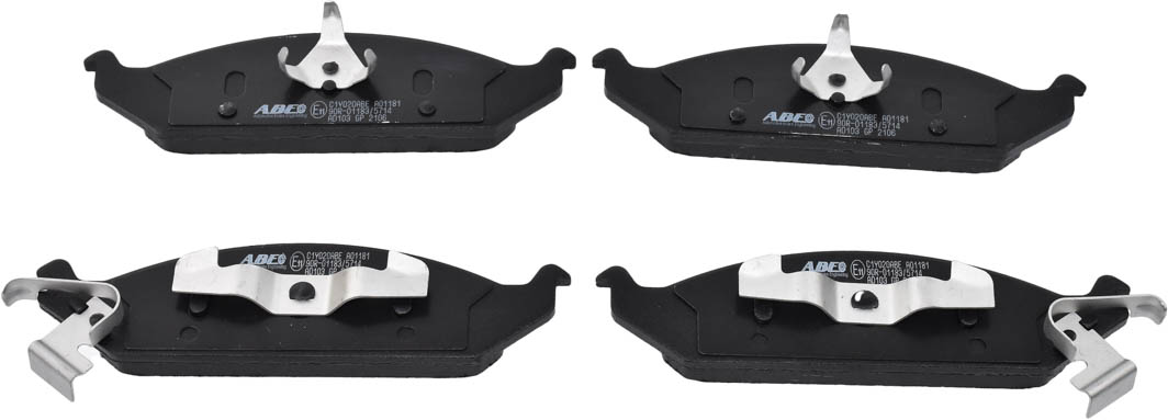 

Abe C1Y020ABE Тормозные колодки