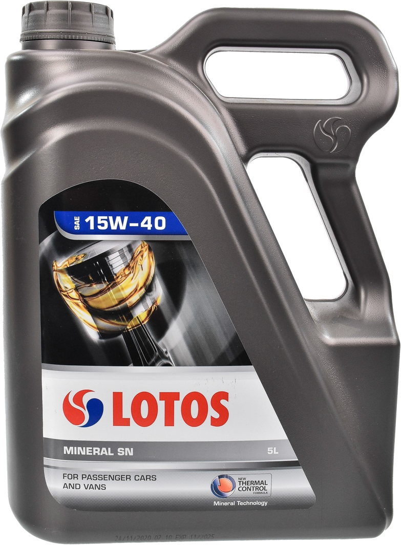 

Моторное масло LOTOS Mineral 15W-40 минеральное WFK505J900H1