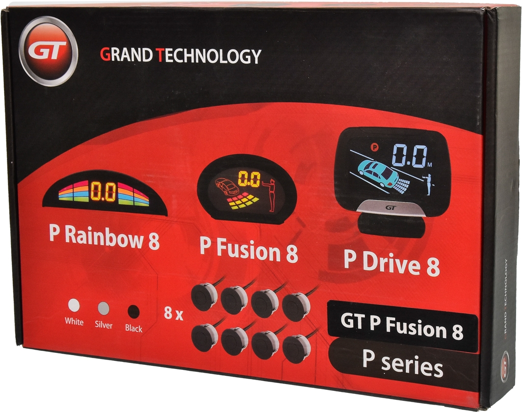 

Парктроник GT P Fusion с черными датчиками 8 шт. PFS8BLACK