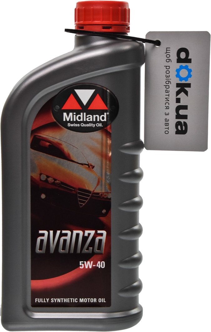 

Моторное масло Midland Avanza 5W-40 синтетическое 16