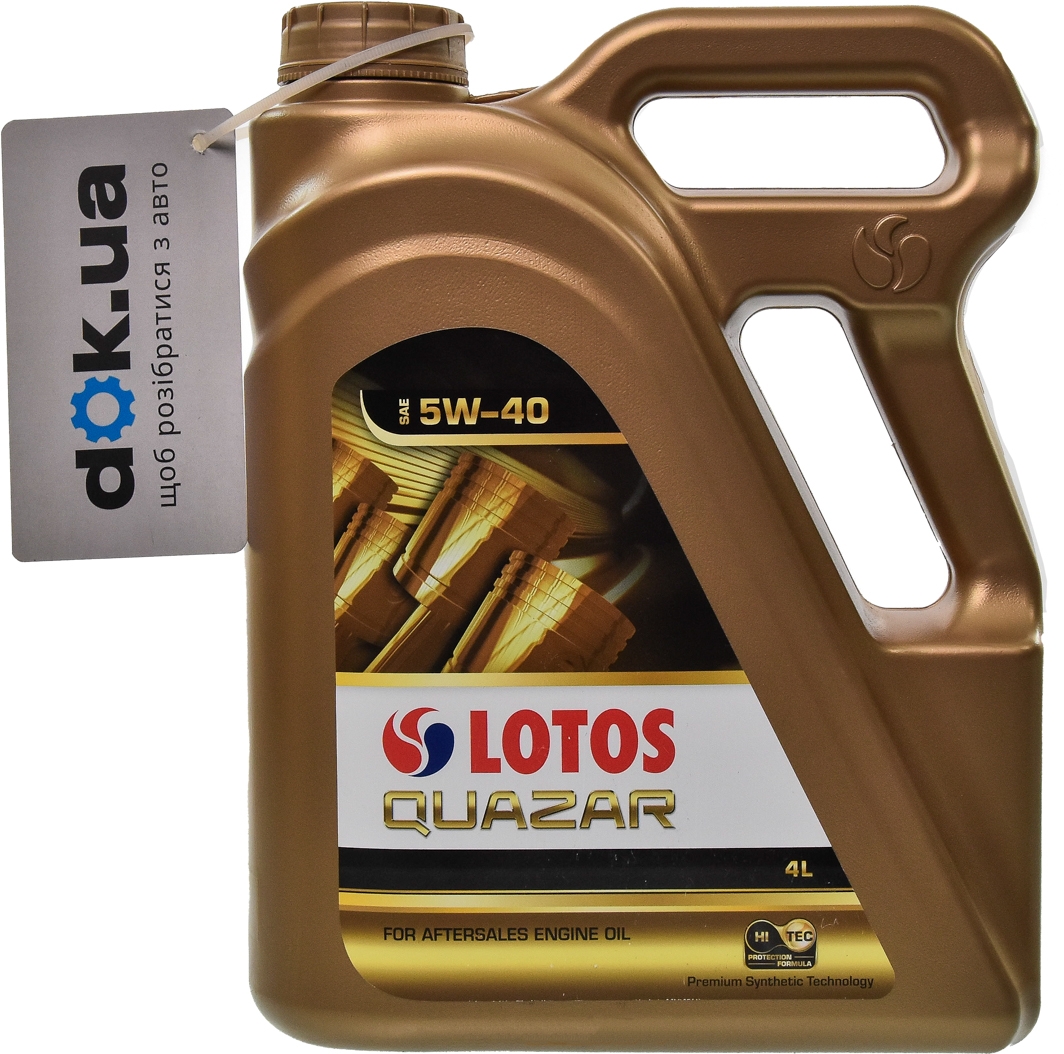 

Моторное масло LOTOS Quazar 5W-40 синтетическое WFK401K100H0