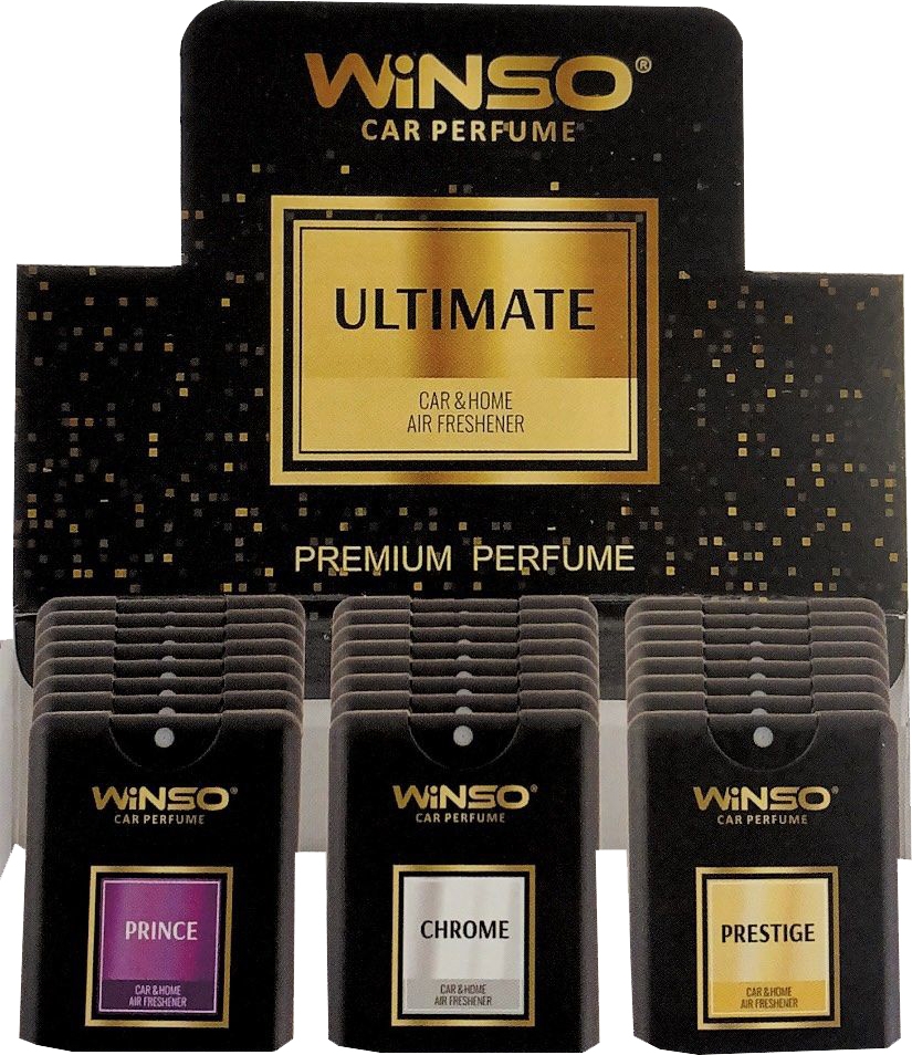 

Набор ароматизаторов Winso Ultimate Slim Spray Ассорти 500082