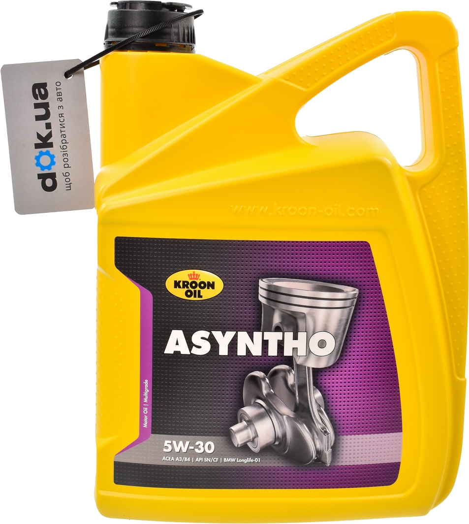 

Моторное масло Kroon Oil Asyntho 5W-30 синтетическое 20029