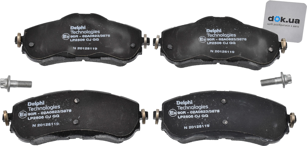

Delphi LP2506 Тормозные колодки