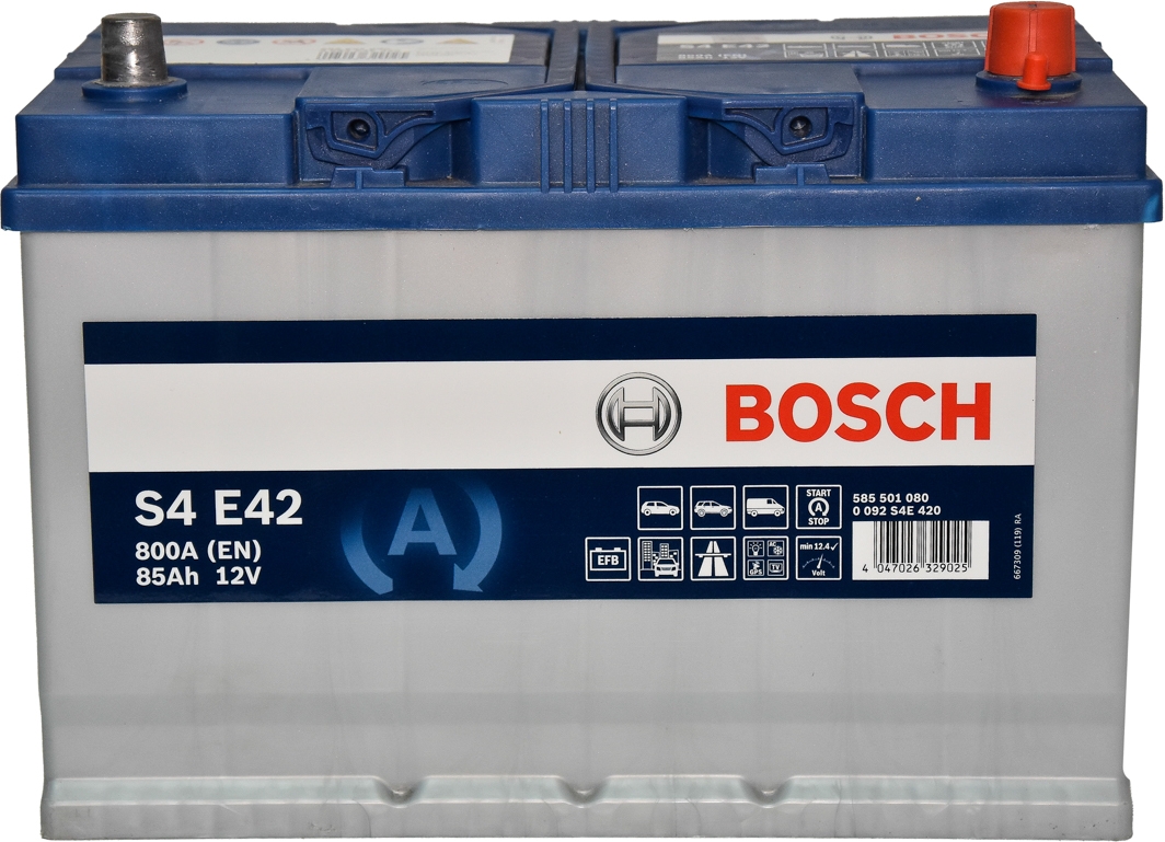 

Аккумулятор Bosch 6 CT-85-R S4 0092S4E420