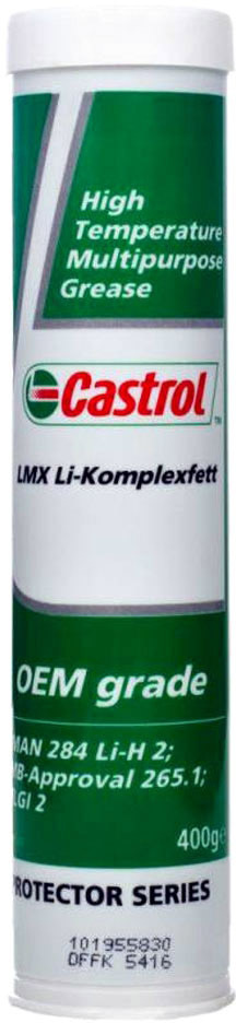 

Смазка Castrol LMX Li-Komplexfett литиевая LMXLIK04KG