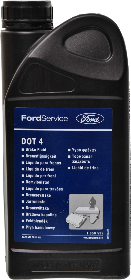 

Тормозная жидкость Ford DOT 4 пластик 1850522