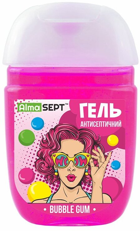 

Санитайзер Alma Sept PopArt 537220 30 мл