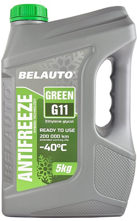

Готовый антифриз BELAUTO G11 зеленый -40 °C AF1750