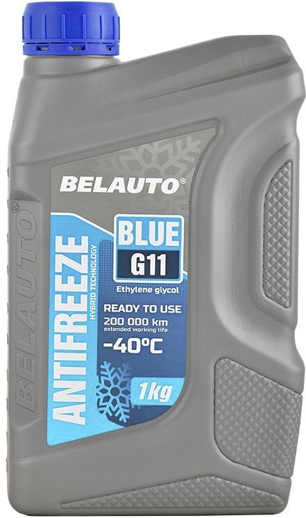 

Готовый антифриз BELAUTO G11 синий -40 °C AF1650