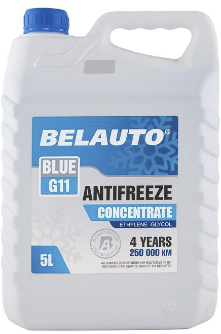

Концентрат антифриза BELAUTO G11 синий AF1250