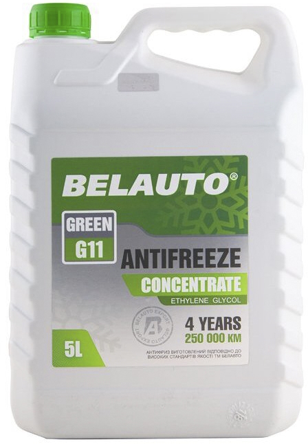 

Концентрат антифриза BELAUTO G11 зеленый AF1150