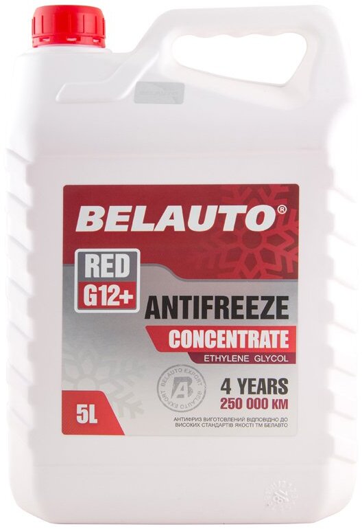 

Концентрат антифриза BELAUTO G12+ красный AF1350