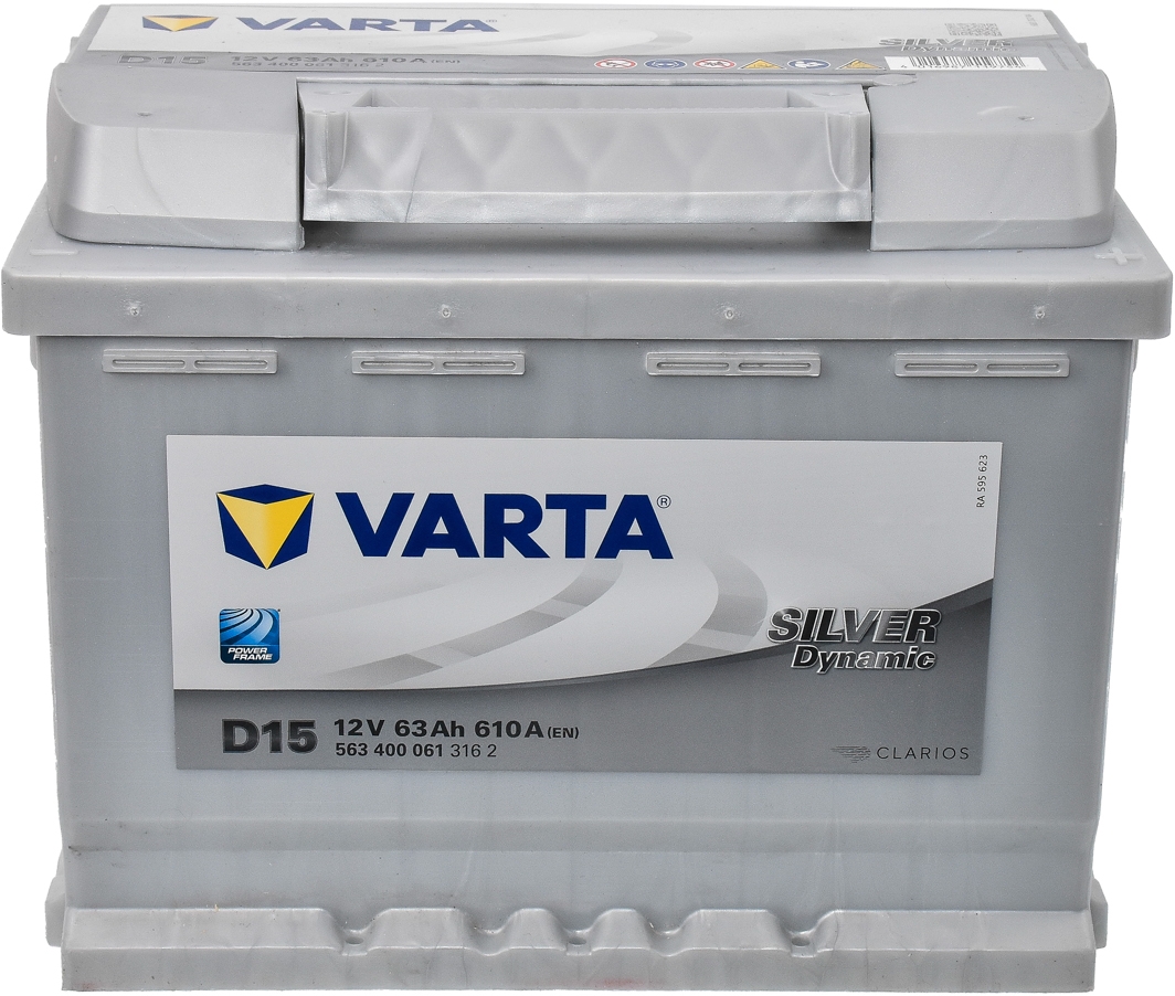 

Аккумулятор Varta 6 CT-63-R Silver Dynamic 563400061