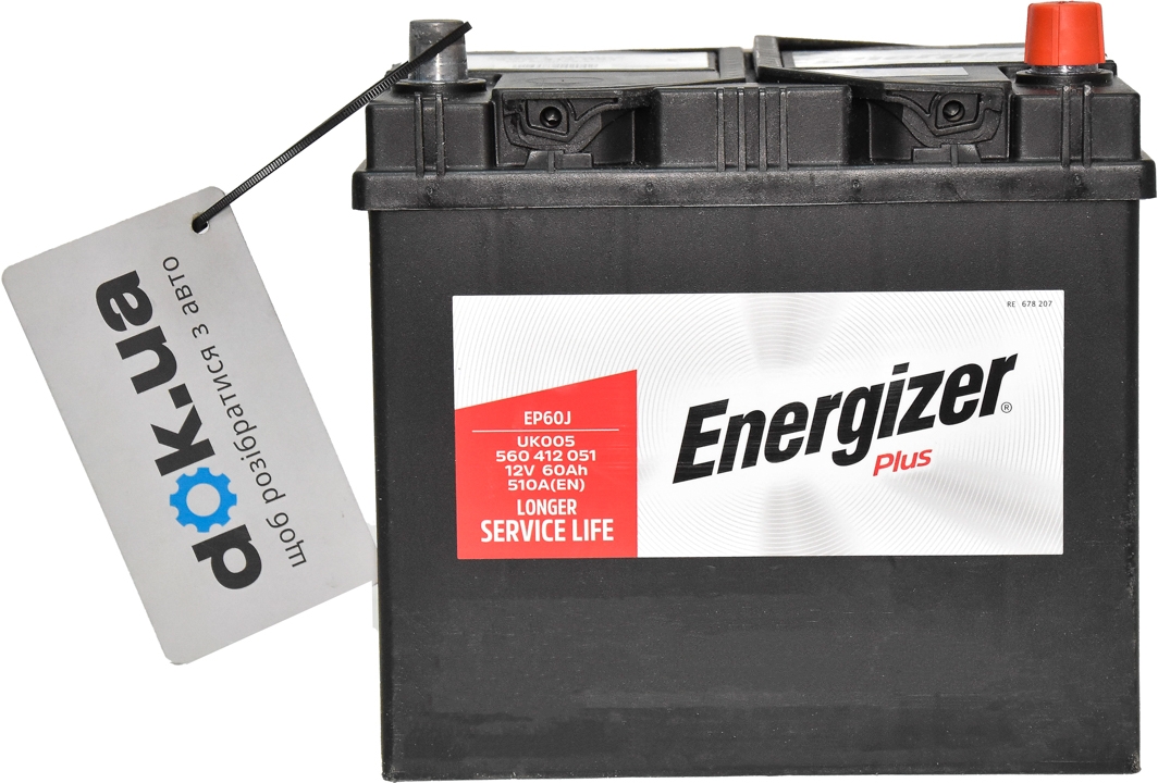 

Аккумулятор Energizer 6 CT-60-R Plus 560412051