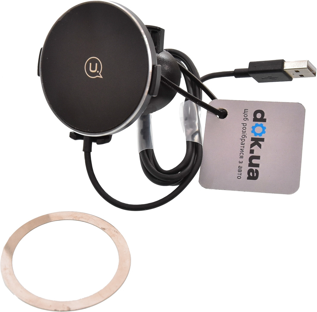 

Держатель для телефона Usams Ultra-Slim Magnetic CD164DZ01 черный