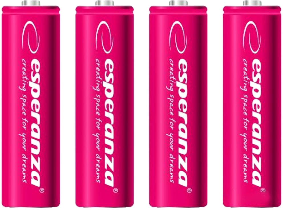 

Аккумуляторная батарейка ESPERANZA EZA104R 2000 mAh 4 шт