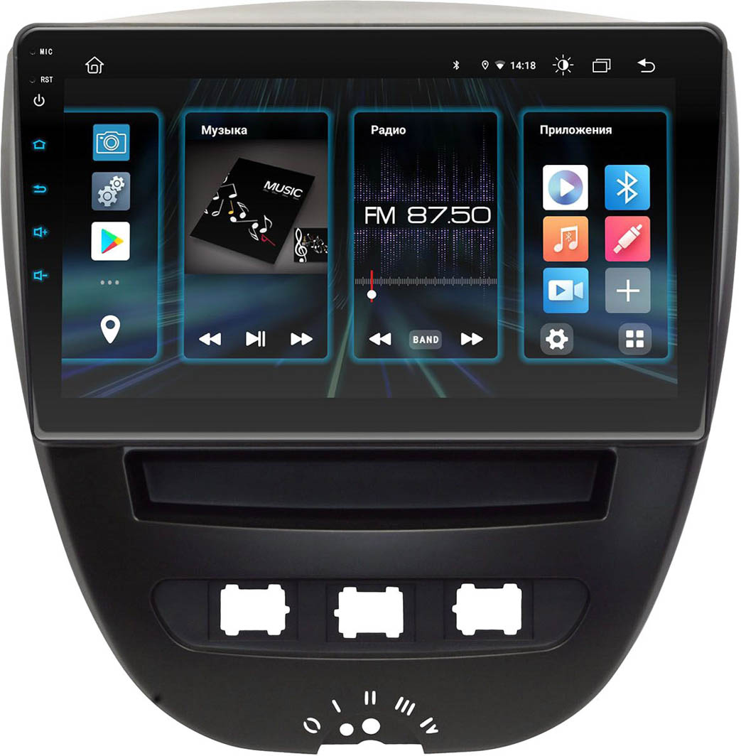 

Штатная магнитола Incar DTA2-7002