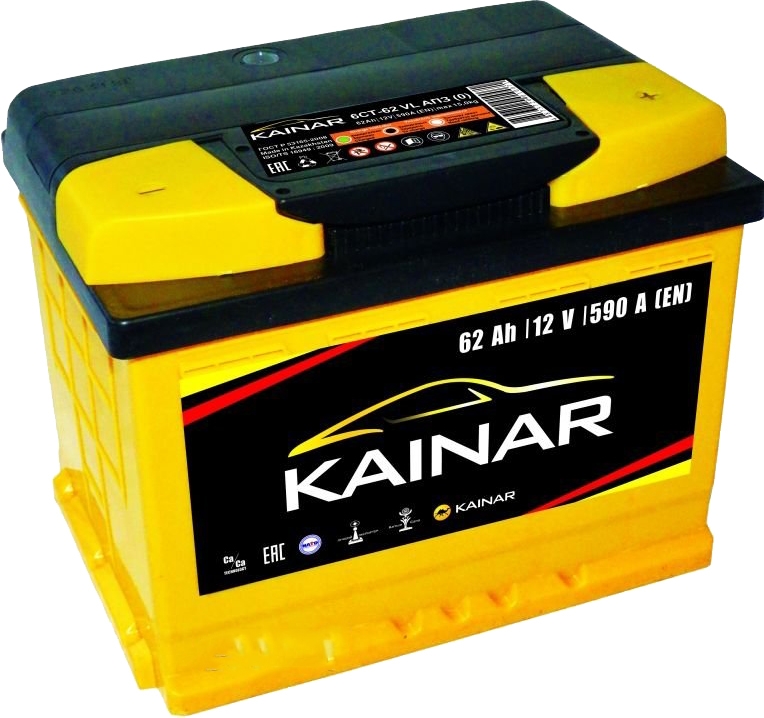 

Аккумулятор Kainar 6 CT-62-L Standart+ 0622611120