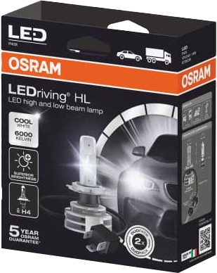 

Автолампа Osram 64150DWP2HFB LEDriving H1 P14,5s