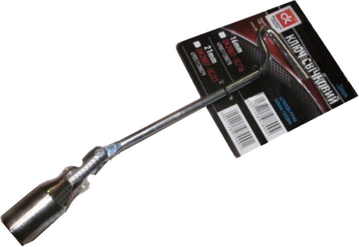 

Ключ свечной Дорожная Карта DK2807116 T-образный 16 мм с шарниром