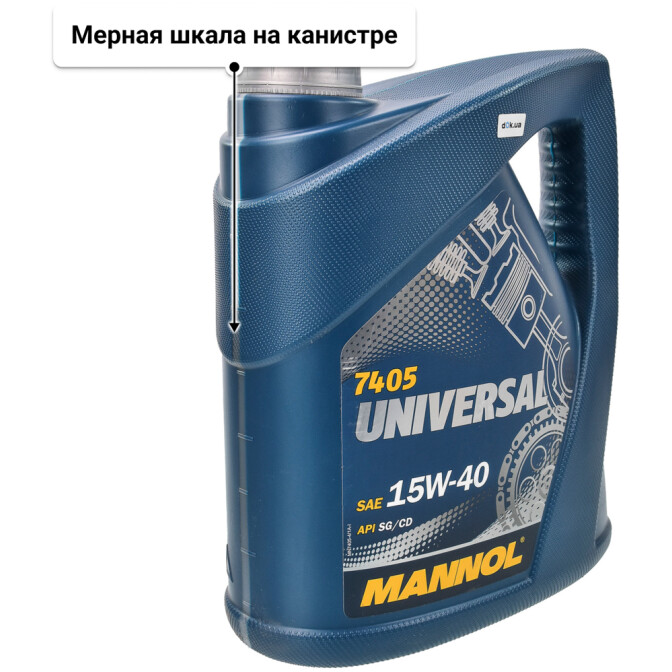 Моторное масло Mannol Universal 15W-40 3 л