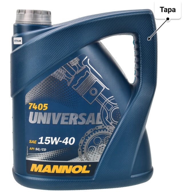 Моторна олива Mannol Universal 15W-40 3 л