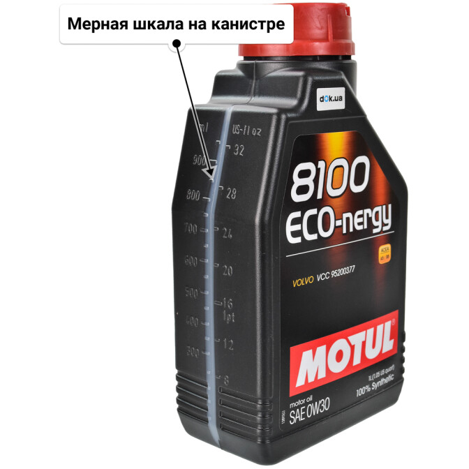 Моторное масло Motul 8100 Eco-Nergy 0W-30 1 л
