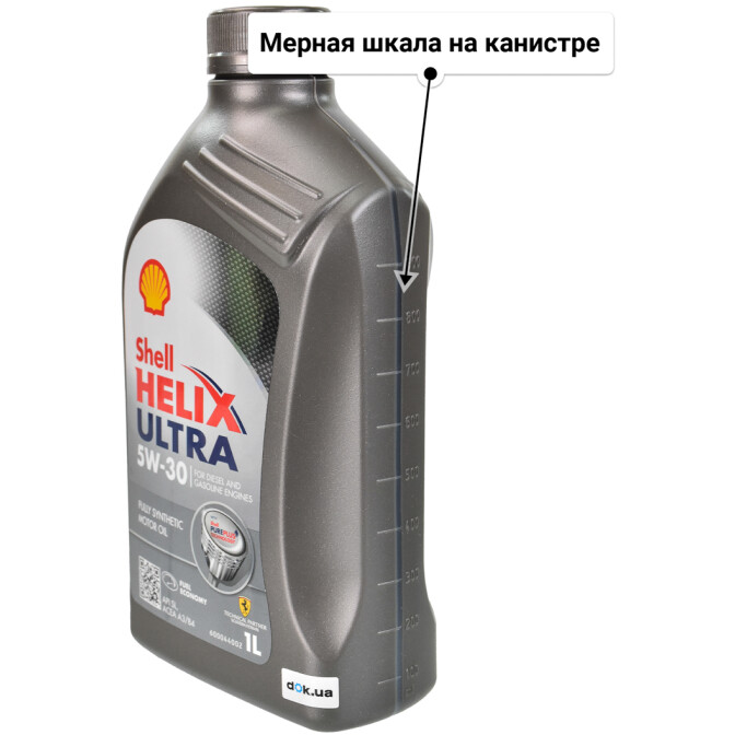 Shell Helix Ultra 5W-30 (1 л) моторное масло 1 л