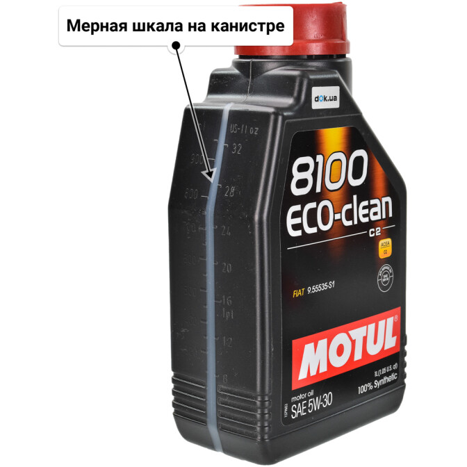 Моторное масло Motul 8100 Eco-Clean 5W-30 для Nissan Cedric 1 л