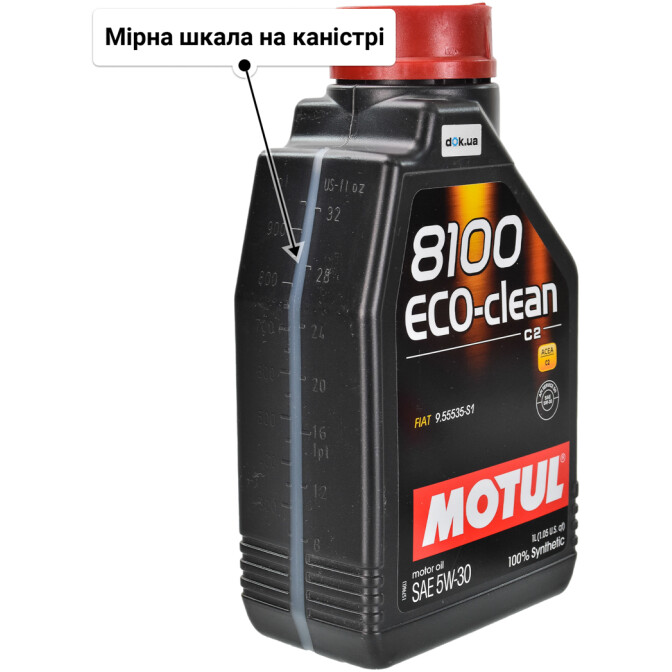 Моторна олива Motul 8100 Eco-Clean 5W-30 1 л