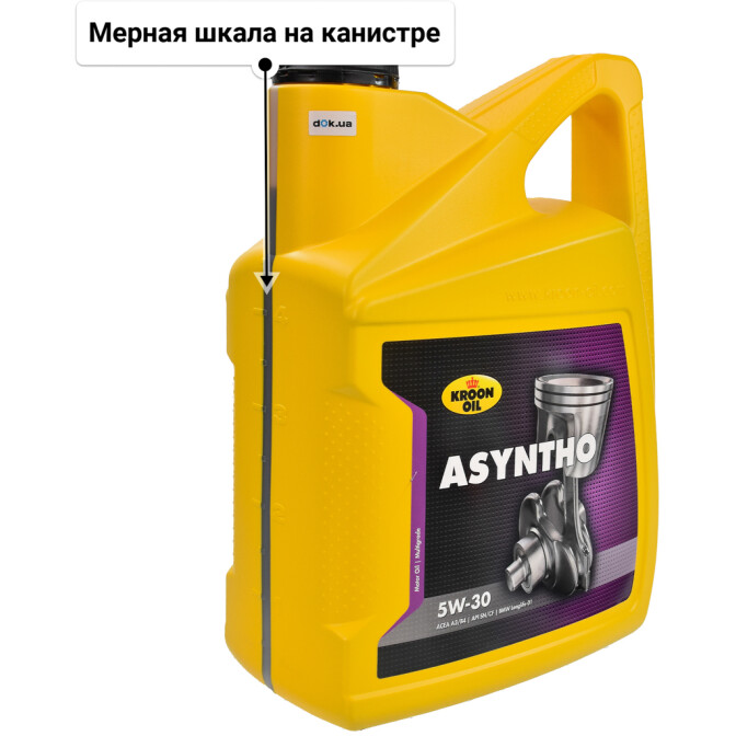 Моторное масло Kroon Oil Asyntho 5W-30 для SAAB 900 5 л