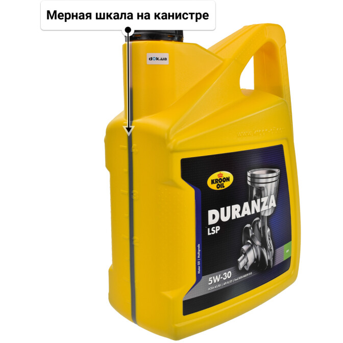 Моторное масло Kroon Oil Duranza LSP 5W-30 5 л
