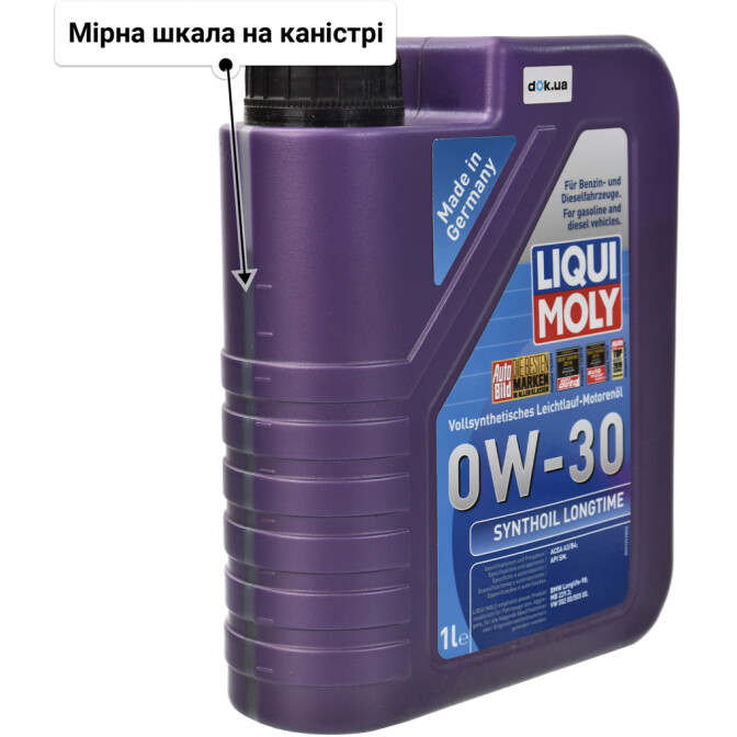Моторна олива Liqui Moly Synthoil Longtime 0W-30 1 л