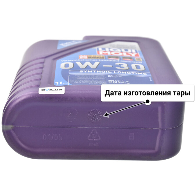 Моторное масло Liqui Moly Synthoil Longtime 0W-30 1 л