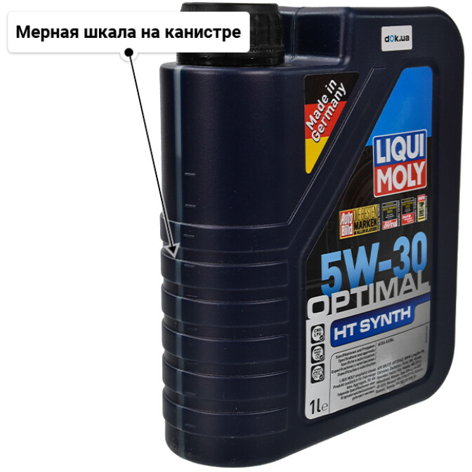 Моторное масло Liqui Moly Optimal HT Synth 5W-30 для Hyundai Elantra 1 л