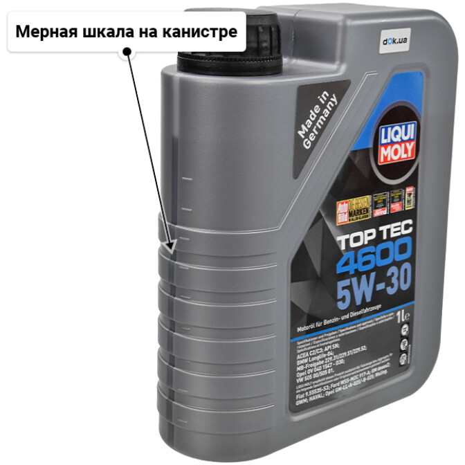 Liqui Moly Top Tec 4600 5W-30 моторное масло 1 л