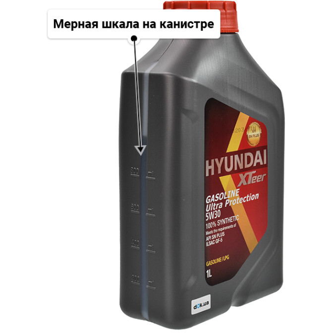 Моторное масло Hyundai XTeer Gasoline Ultra Protection 5W-30 1 л