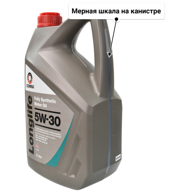 Моторное масло Comma LongLife 5W-30 5 л